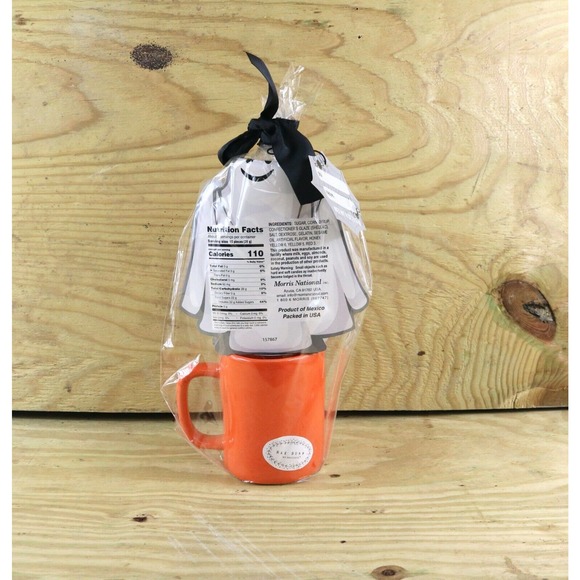 Rae Dunn Mug Orange, Candy Coma, Coffee Tea Cup Halloween Fall Candy Corn - Picture 2 of 3